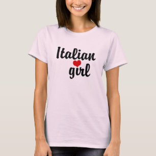 T-shirt fille italienne