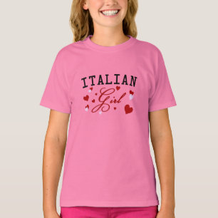 T-shirt fille italienne