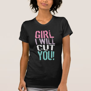 T-shirt Fille, je vous couperai