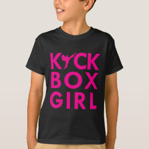 T-shirt Fille Kickbox Karaté Kickboxing Arts Martiaux