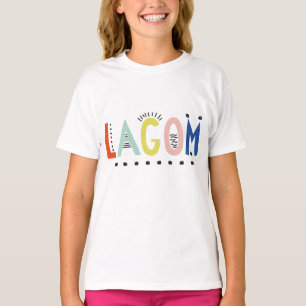 T-shirt fille Lagom Colours