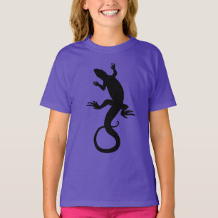 T-shirt Fille Lizard Sweatshirt Reptile Art Enfants Chemis