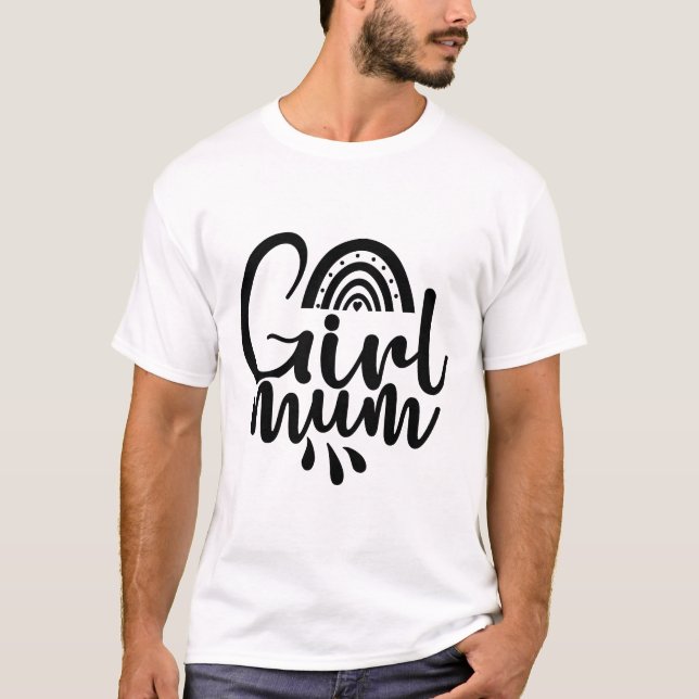 T-shirt Fille maman (Devant)