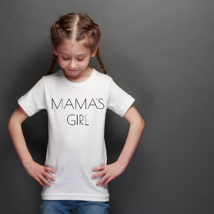 T-shirt fille maman et moi de maman jumelle bébé