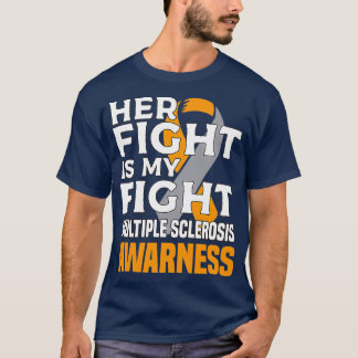 T-shirt Fille Mère Sclérose en plaques Sensibilisation Fem