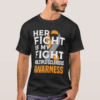 T-shirt Fille Mère Sclérose en plaques Sensibilisation Fem