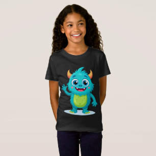 T-shirt fille - Mon meilleur petit ami monstre - D