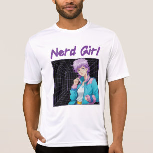 T-shirt Fille nerd
