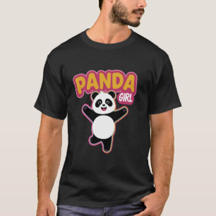 T-shirt Fille Panda Vêtements pour femmes Ours Pandas Jeun
