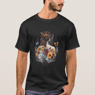 T-shirt Fille papillon Dame des papillons 8