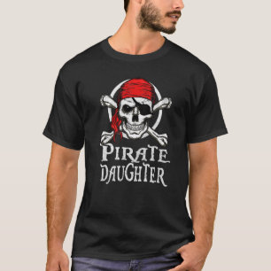 T-shirt Fille Pirate Famille Correspondant Costume Hallowe