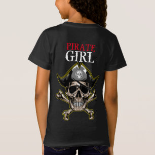 T-Shirt fille pirate mignonne