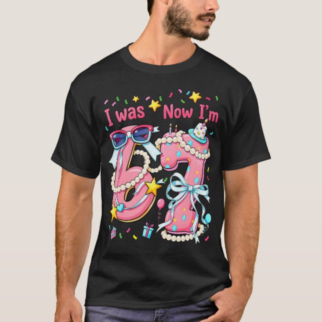 T-shirt Fille pour un 7e anniversaire J'avais 6 ans Mainte (Devant)
