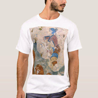 T-shirt Fille recueillant le safran