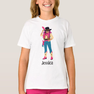 T-shirt fille - Rodéo amusant