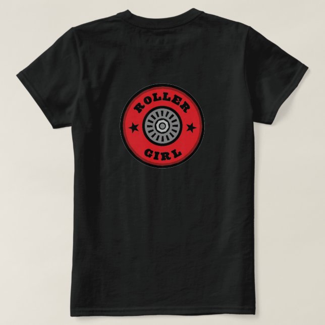 T-shirt fille Rollerskate (Design dos)