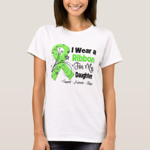 T-shirt Fille - ruban de lymphome