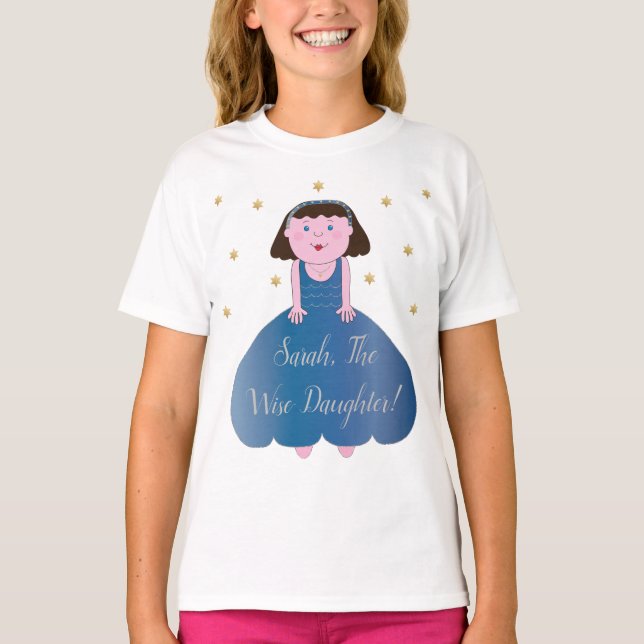 T-shirt "Fille Sage" de Pâque (Devant)