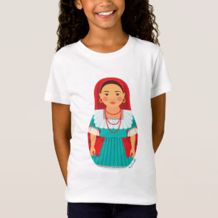 T-shirt fille salvadorienne Matryoshka