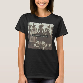 T-shirt Fille Sera Filles Sorcière Halloween Drôle Witchy