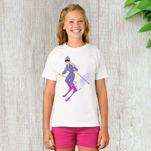 T-shirt fille ski