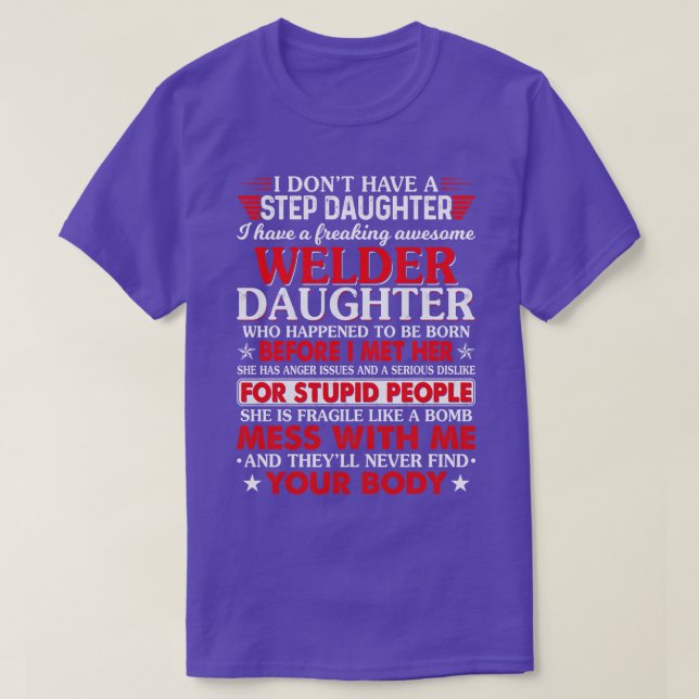 T-shirt Fille Soudaine Qui Est Arrivée Fier Soudain T Chem (Design devant)