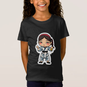 T-Shirt Fille Taekwondo