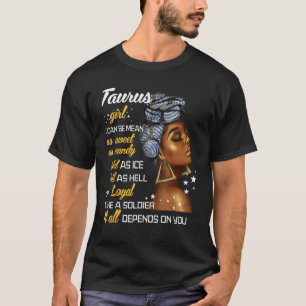 T-shirt Fille Taurus Anniversaire Avril Ou Mai Femmes
