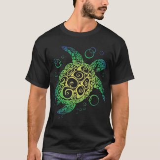 T-shirt Fille tortue de mer