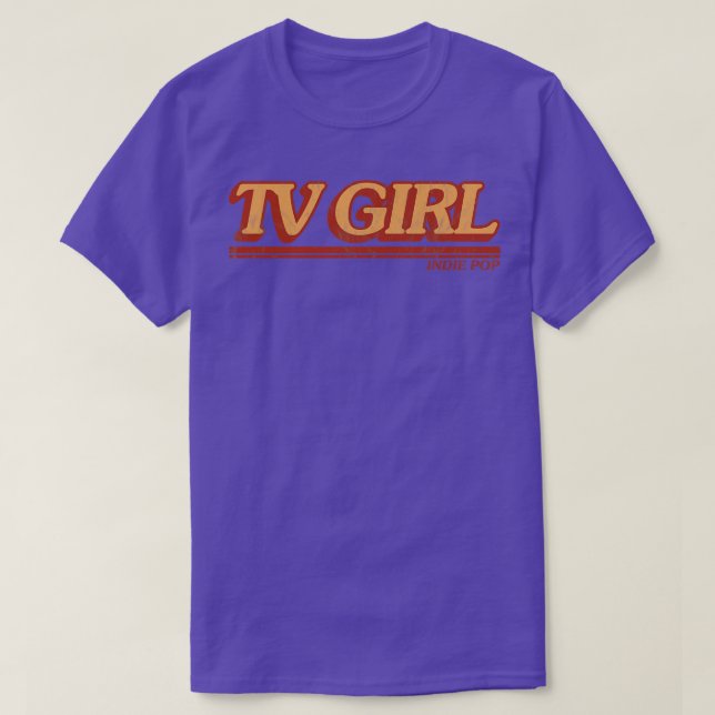 T-shirt Fille TV vintage (Design devant)