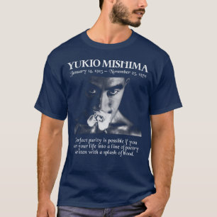 T-shirt Fille vintage Yukio Mishima