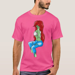T-shirt fille zombie