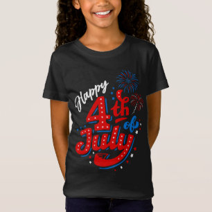 T-Shirt Filles 250e anniversaire 4 juillet