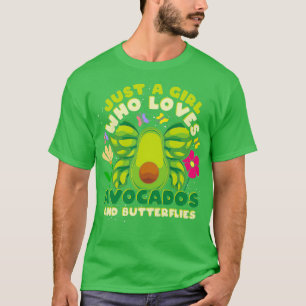 T-shirt Filles Amoureux des animaux Avocado Femmes mignonn