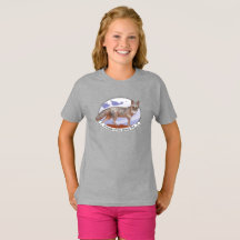 T-shirt Filles couleur du logo Fox