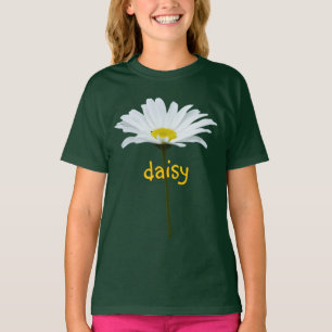 T-shirt Fille's Daisy bio Custom Daisy Chemise