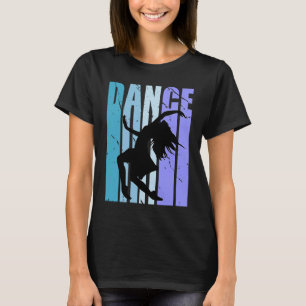 T-shirt Filles Danse Couleurs Danse Danse Coach contempora