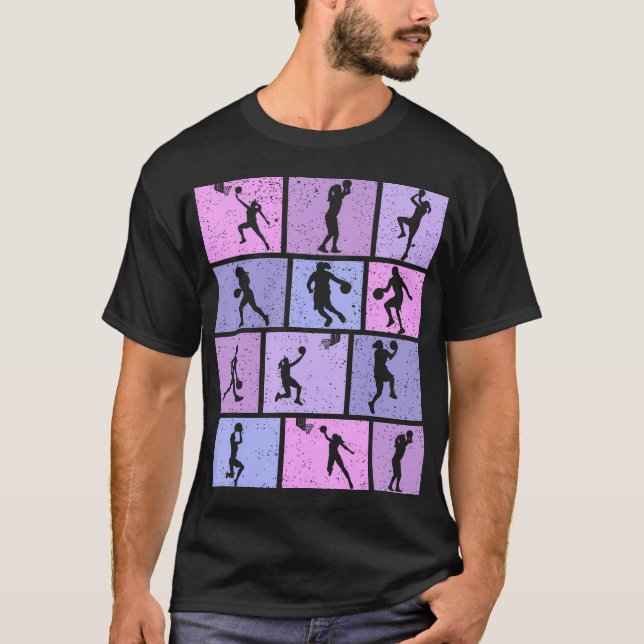 T-shirt Filles de basket-ball (Devant)