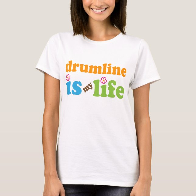 T-shirt Filles de cadeau de Drumline (Devant)