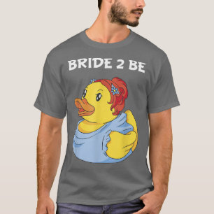 T-shirt Filles de la fête de canard en caoutchouc Costume
