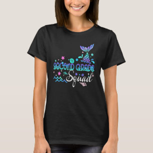 T-shirt Filles de l'escouade de sirènes de deuxième année