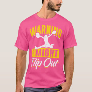 T-shirt Filles de meneuses de claque Cheerleading