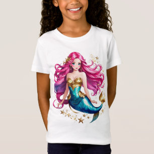 T-Shirt Filles de Mermaid