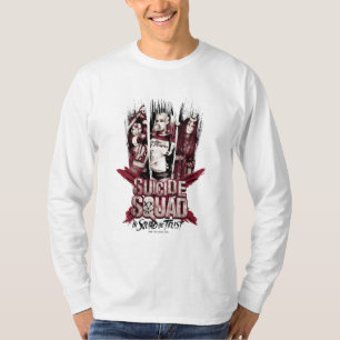 T-shirt Filles de peloton du peloton   de suicide "dans le