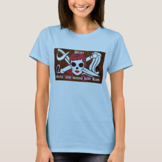 T-shirt Filles de pirate
