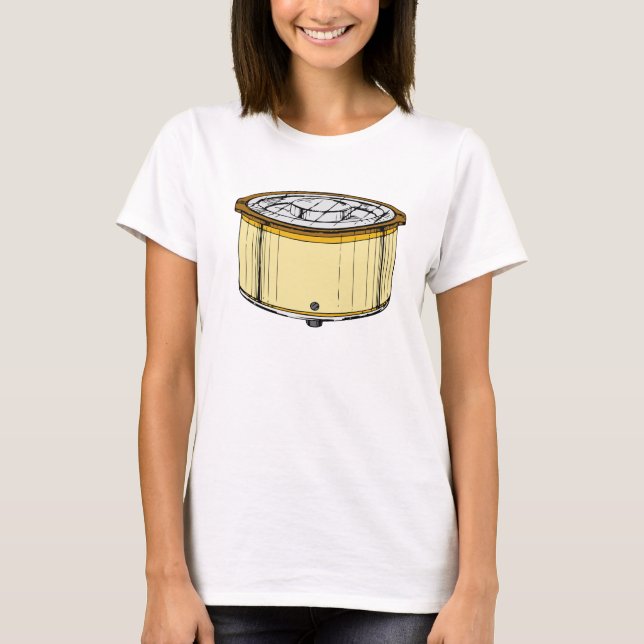 T-shirt Filles de pot de cruche (Devant)