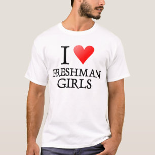 T-shirt Filles d'étudiant de première année du coeur I