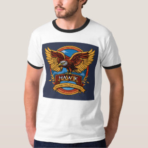 T-shirt Filles du ciel : Bold Aviation Club Logo