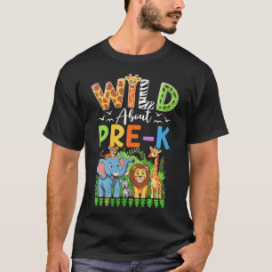 T-shirt Filles Enseignante De Préscolaire Enfants Retour À