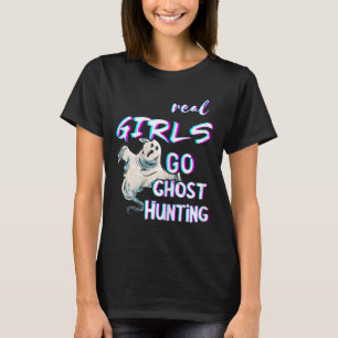 T-shirt Filles fantômes Chasseur de fantômes hantés Chasse